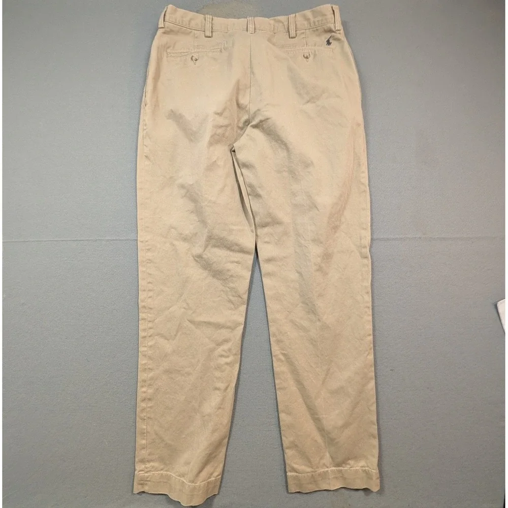 Polo by Ralph Lauren Pleated Chinos in Light Khaki